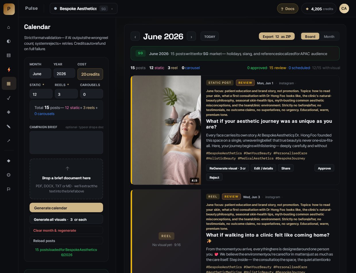 Content Calendar